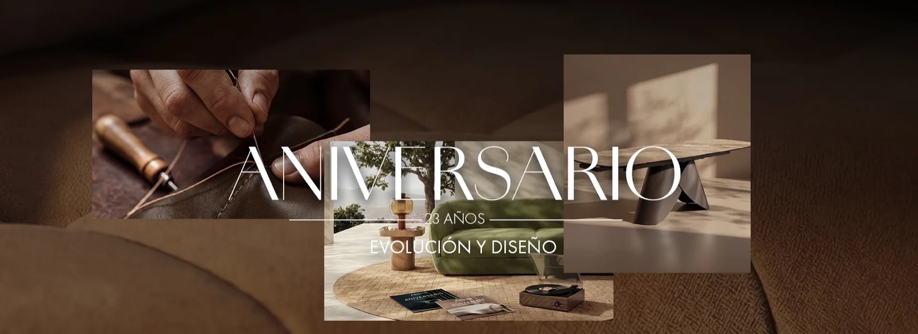 Aristas — 23 años · evolución y diseño